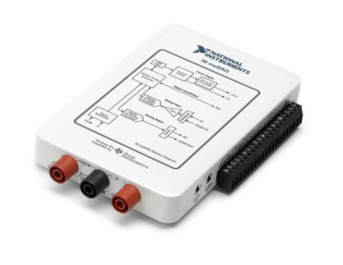 National Instruments NI myDAQ Student Instrumentation Device AND Bread Board