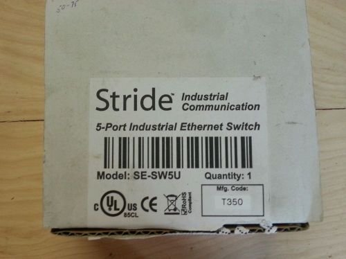 STRIDE INDUSTRIAL COMMUNICATION 5-PORT ETHERNET SWITCH SE-SW5U