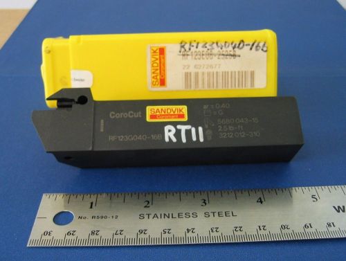 Sandvik corocut square shark holder rf 123g040-16b for sale