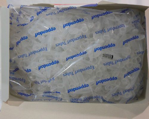 Eppendorf 022363212 1.5mL Safe-Lock Graduated Microcentrifuge Tube Clear 500Tube-
							
							show original title