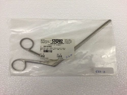 Karl Storz 28163DC 28163 DC Cutting Oval Spoon Forceps w/ Single Action Jaws