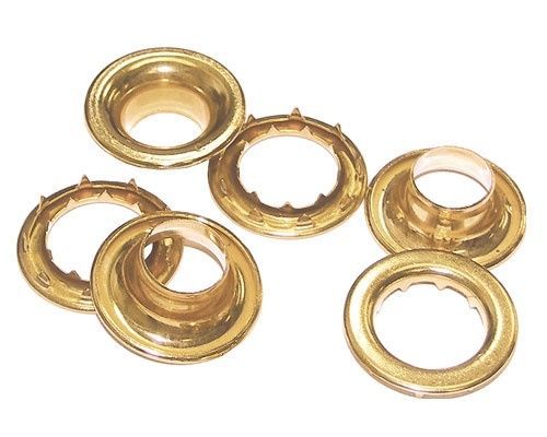 C.S. Osborne ( MPN# 13056 ) 3/4&#034; Brass Grommet&amp; Spur Washer