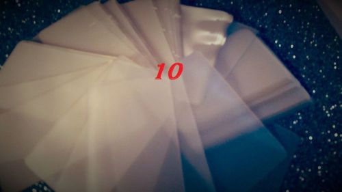 10 Index/Photo Laminating/Laminator Pouches/Sheets 3-1/2 x 5-1/2  5 Mil.