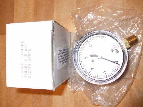 Weiss 0-5 PSI, testing air gauge