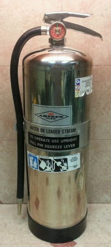 2.5 GALLON (AMEREX)  WATER PRESSURE FIRE EXTINGUISHER W/SCHRADER VALVE