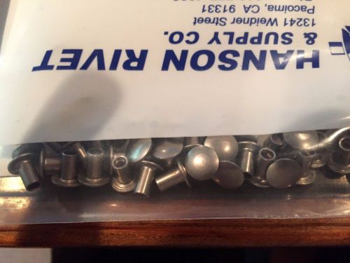 Truss Stainless Steel Semi-Tubular Rivet 3/16 x 5/16 In TFC1210.1-50 50pk