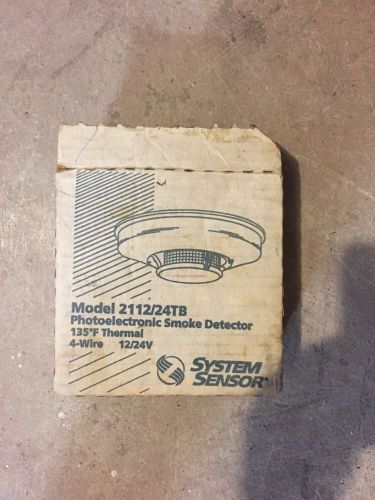 System Sensor 2112/24TB Photoelectric Smoke Detector 2112 24TB