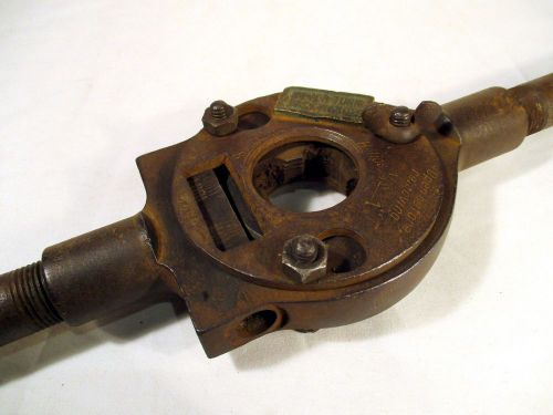 VINTAGE HALIOS PIPE THREADER, THREAD CUTTER with 1in CHATWIN BIRMINGHAM DIE