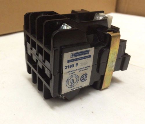 Telemecanique 2190E30AA General Purpose Relay USED