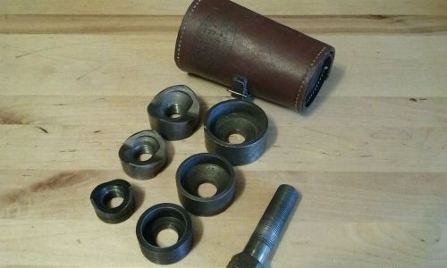 Greenlee Knockout Punch Set, Conduitt 1&#034;, 1-1/4&#034; and 2” NO. 737