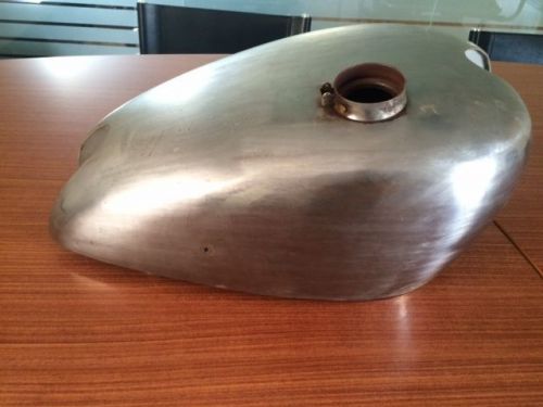 BRAND NEW NORTON ES2 PETROL TANK GAS TANK IN BARE METAL