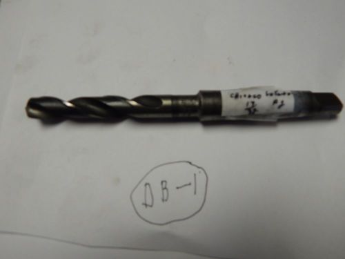 Chicago Latrobe  17/32&#034; x # 2 Taper Shank Twist Drill Bit