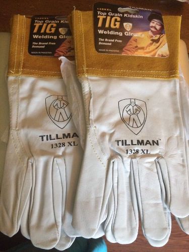 (2) TILLMAN 1328 X-LARGE TIG WELDING GLOVES