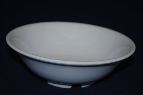 NEW  4Dz   52oz  US 5075 Melamine 8-3/4&#034; Rimless Bowl White    Free Shipping