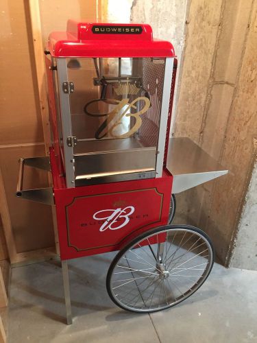 Budweiser Popcorn Machine