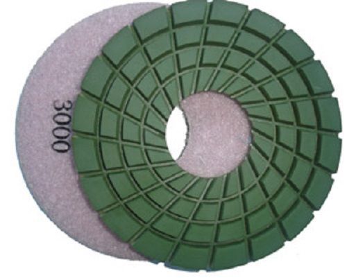 5&#034; JX Shine50 Rigid Diamond Polishing Pad - 3000 Grit