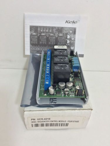 NEW! KELE &amp; ASSOCIATES FOUR STAGE SEQUENCER CONTROL MODULE UCS-421E UCS421E