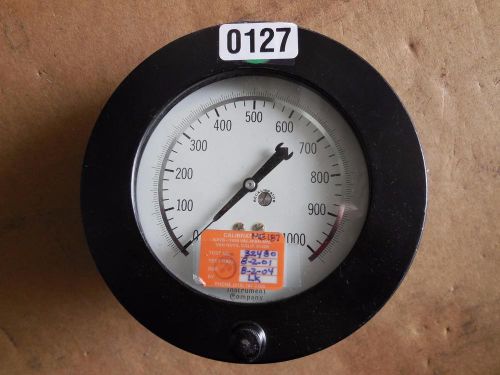 Marsch Instrument 316 SS Master Test Type 210 Pressure Gauge 0-1000 PSI