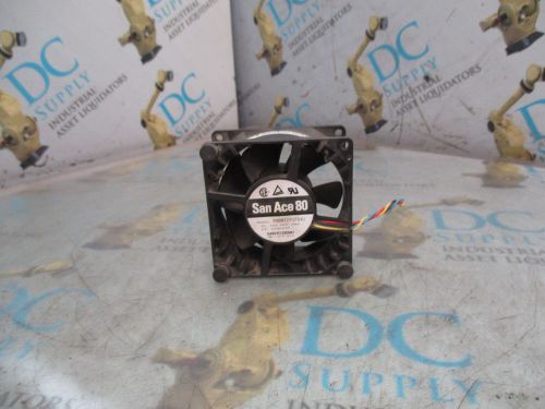 Sanyo denki 9g0812p1f041 san ace 80 12 vdc 0.58 a case fan for sale