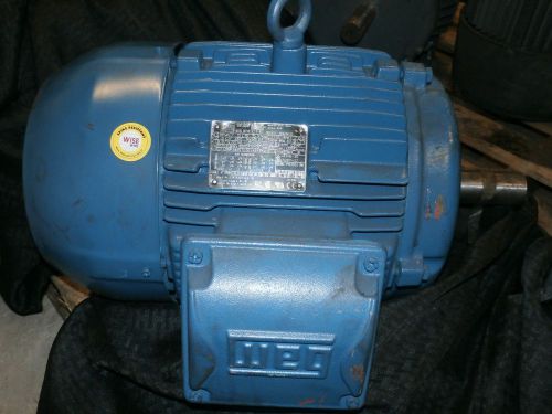 WEG 00718ET3E213T-W22,  7.5hp, 3 Ph, 230/460V, 1765RPM, 213T FRAME