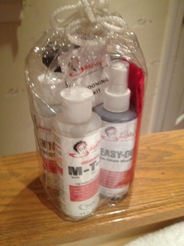 Shapley&#039;s Grooming Kit M-T-G, Easy-Out, Magic Sheen Hair Polish &amp; Shampoo NWT