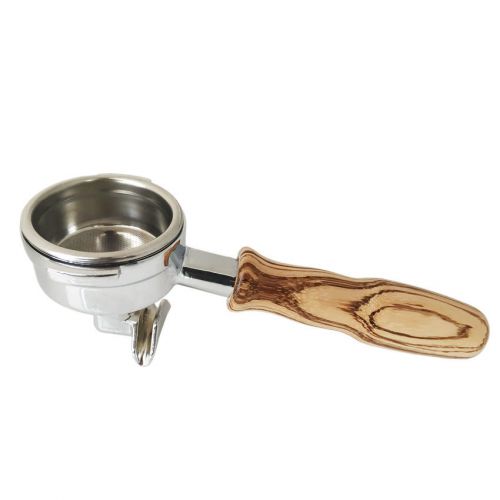 La Marzocco Portafilter (NO OEM)+OEM 2 Spout+Zebra Wood LM Style Handle