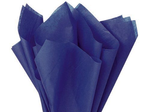 Dark Navy Blue Tissue Paper 48 Sheets - 20x26