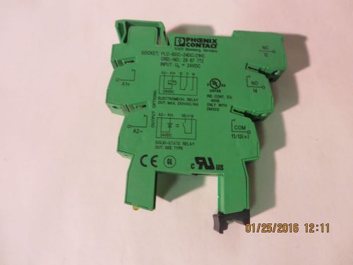 Phoenix Contact Relay PLC-BSC-24DC/21HC #2967772