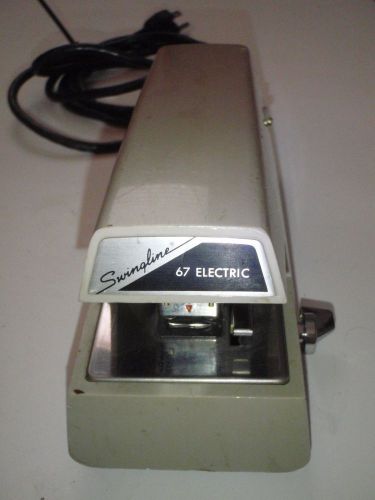 VINTAGE SWINGLINE 67 ELECTRIC STAPLER EXCELLENT WORKING CONDITION