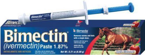 Bimectin Horse Oral Paste Wormer in Apple Flavor