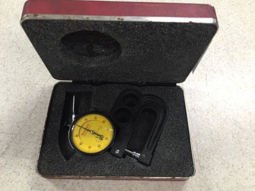 9064 STARRETT 1015MA-481 DIAL INDICATOR THICKNESS GUAGE .01MM