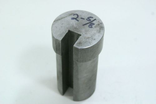 Keyway Broach Bushing 2-5/8&#034; Dia. 3/4&#034; slot .886 Deep 5-1/2&#034; OAL