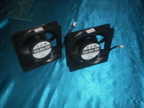 Lot 2pcs. Sanyo Denki San Ace 120 109P1224H402 Fan 24V