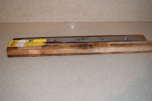 QUICK COPY  PAPER CUTTER BLADE 24 3/4&#034; LONG for TRIUMPH PAPER CUTTER (A1)