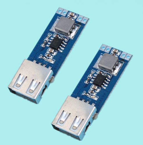 2pcs DC-DC 3V/3.3V/3.7V/4.2V to 5V USB 2A mobile power Module Step Up Module