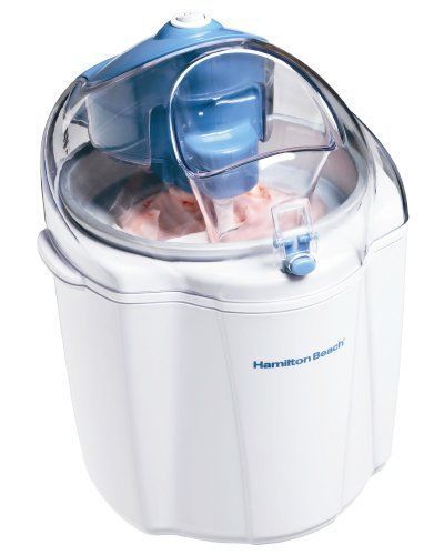 Ice Cream Maker Frozen Yogurt Gelato Sorbet Custard Machine Automatic 1-1/2 Qt