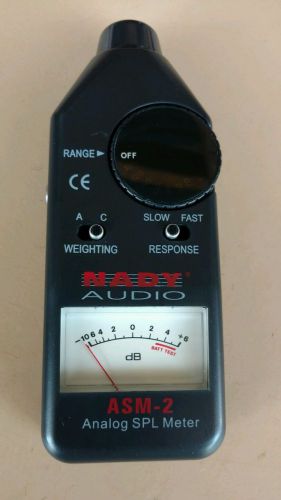 ANALOG SPL METER /NADY AUDIO ASM-2