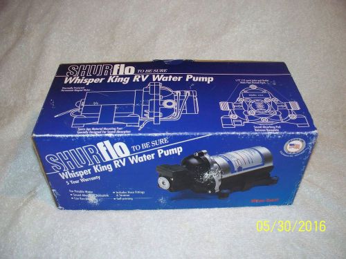 SHURFLO  WHISPER KING   RV  WATER PUMP  2.0 GPM    NIB