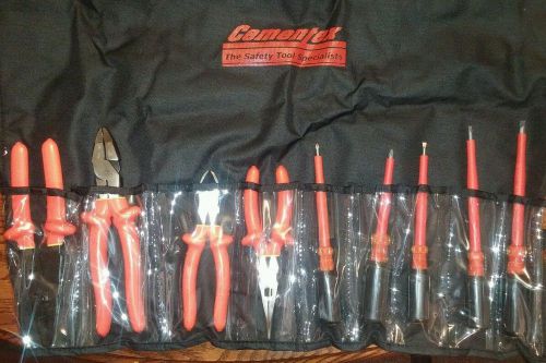 NEW Cementex TR-9ELK 9-Piece Basic Electrician Tool Roll