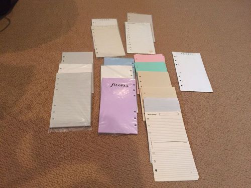 Filofax paper inserts for sale