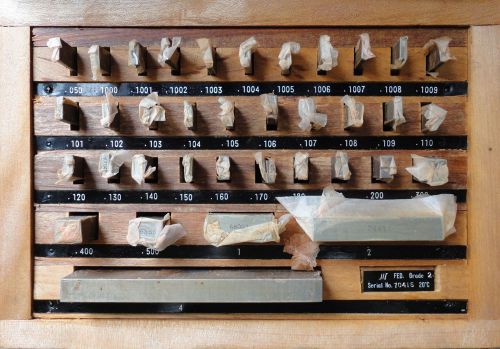 36 pcs grade 2 gage block sets for sale