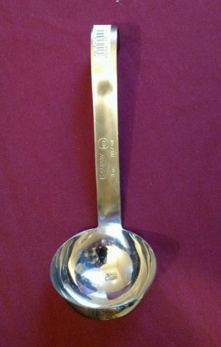 Vollrath (4970310) 3oz/88.7ml Short Handle Ladle, S/S NSF