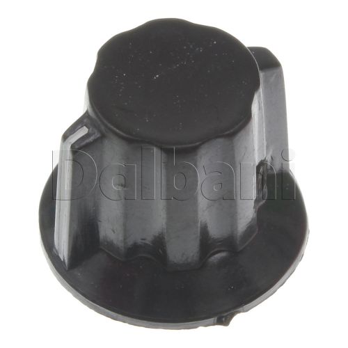 4pcs @$2.75 K18-1 New Vintage Mixer Knob Black with White Stripe 6 mm Plastic