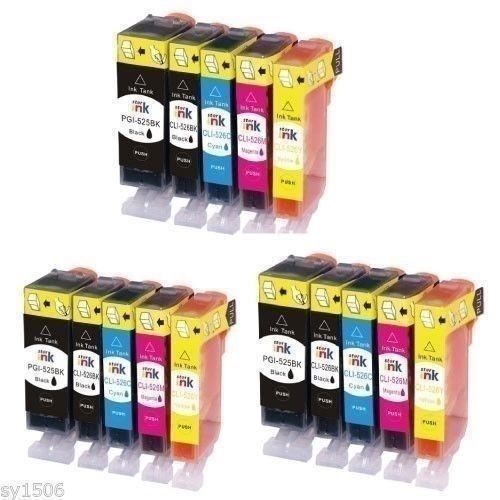 Compatible Printer ink Cartridges PGI-525 CLI-526 for Canon Pixma MG6150 MG5300