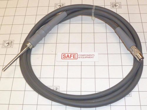 Fiber Optic Light Guide  3/16&#034; Fiber Dia. 7/16&#034; Fem Thread &amp; 5/16&#034; Male Thrd L54