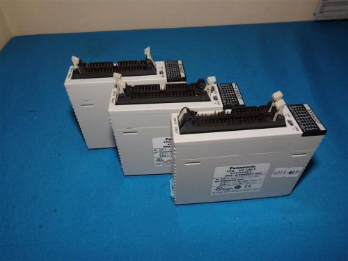 Lot 3 Panasonic Matsushita AFP23467 FP2-XY64D2T FP2 I/O Unit 24VDC