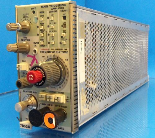 Tektronix  100 mhz dual time base plug-in 7000-series scopes 7b53a for sale