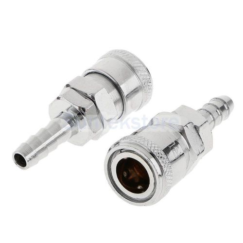 2Pcs 8mm Air Hose Line End Compressor Fitting Connector Quick Release SH20