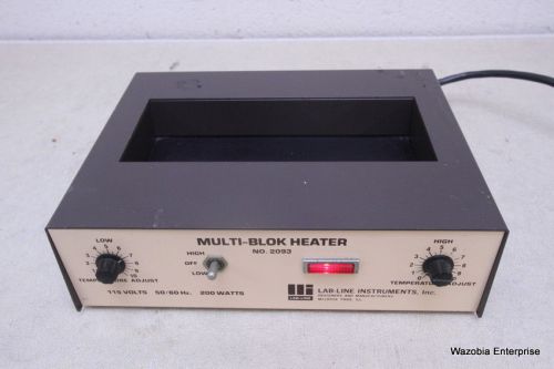 LAB-LINE MULTI-BLOK  DRI DRY BATH INCUBATOR HEATER MODEL 2093