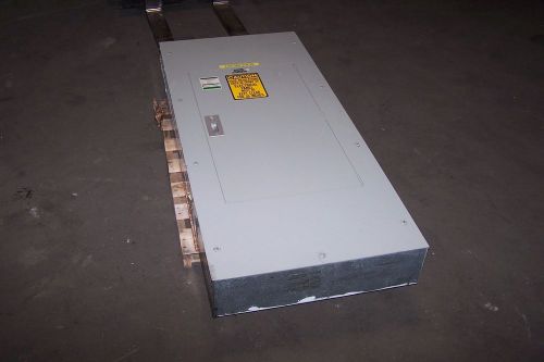 SQUARE D 400 AMP I-LINE MAIN BREAKER PANELBOARD 600 VAC 30 CIRCUIT